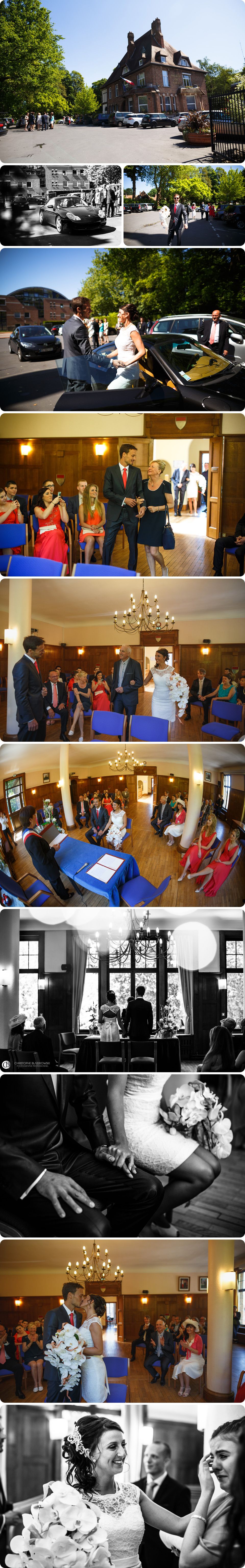 Mariage civile à la Mairie de Hem